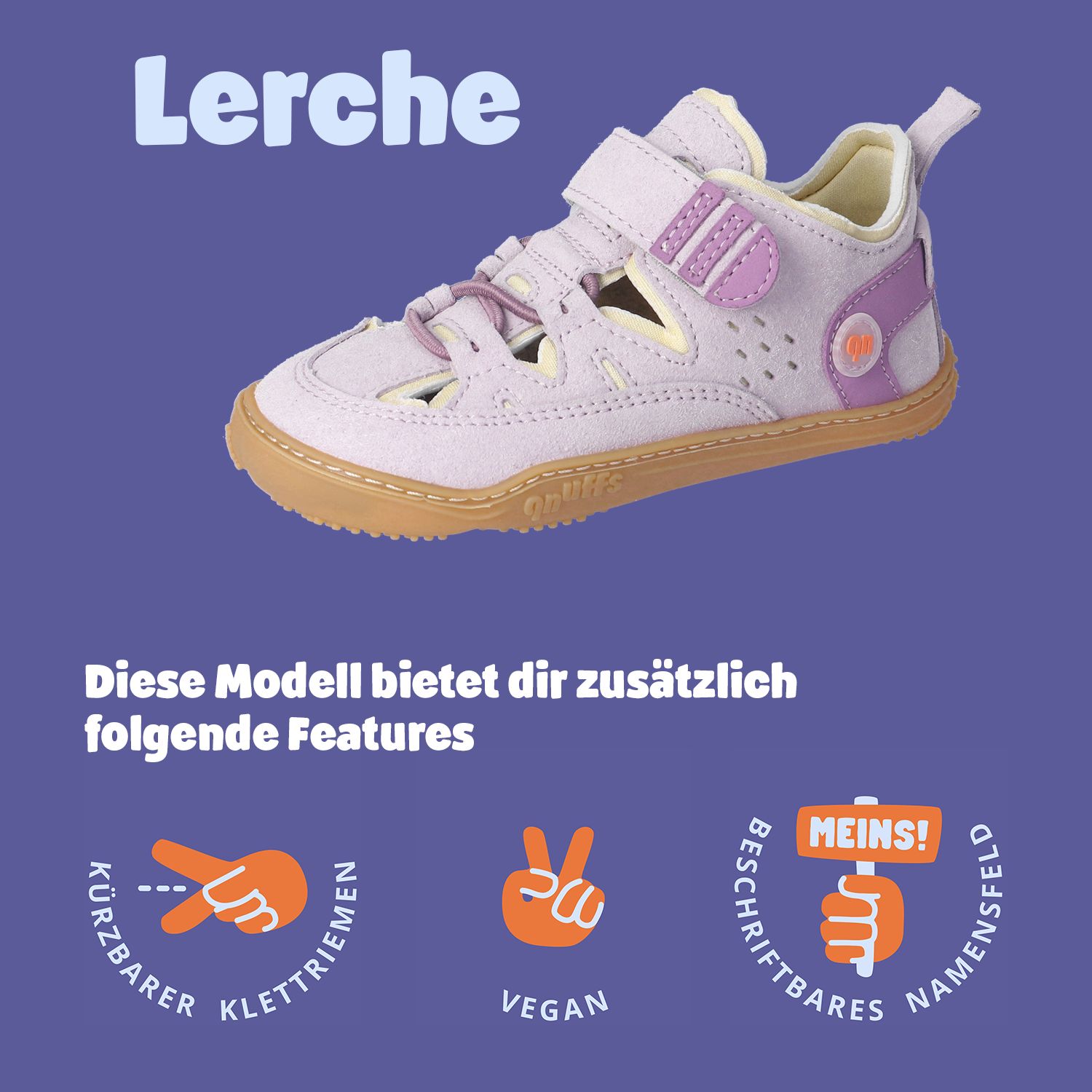 LERCHE - Barfußschuhe
