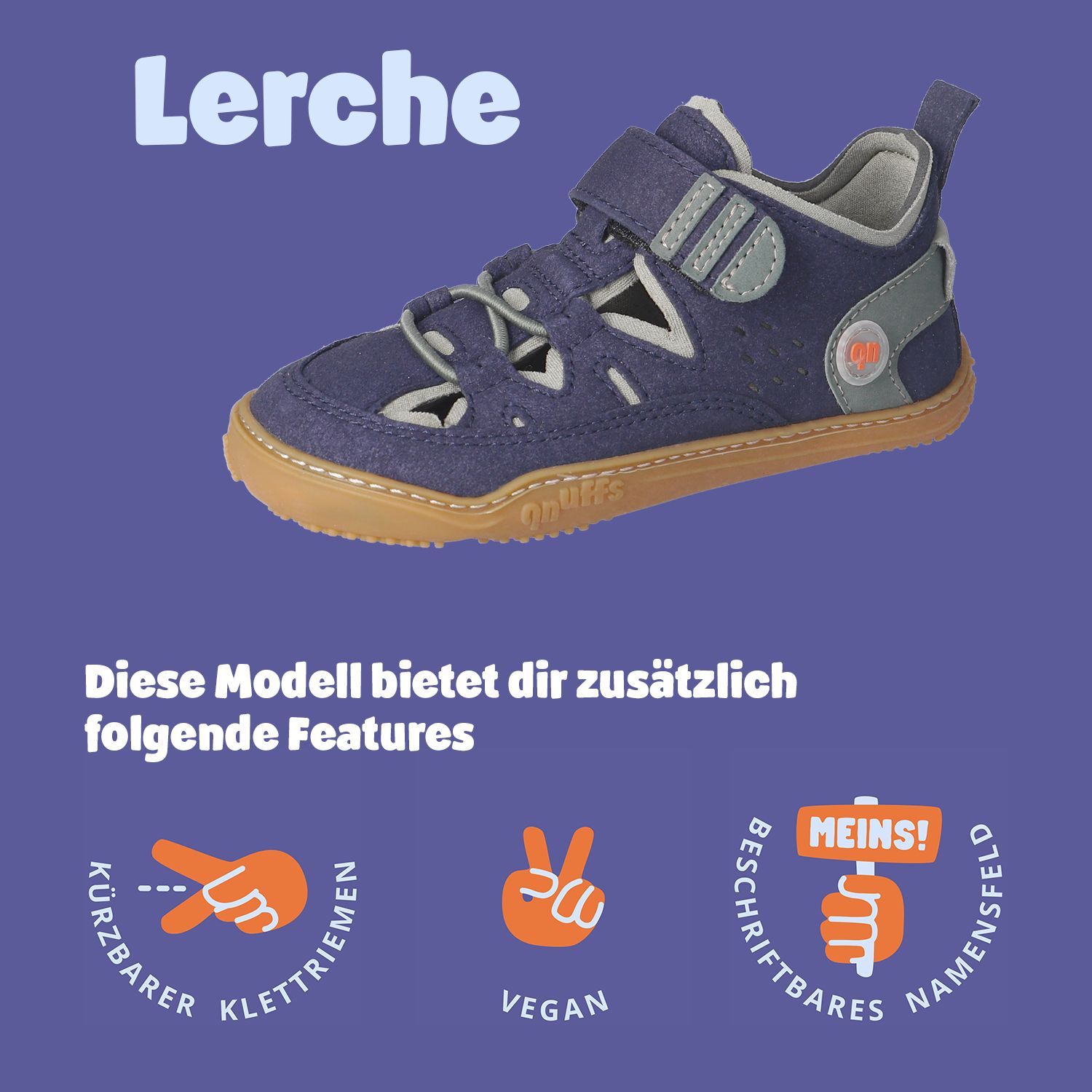 LERCHE - Barfußschuhe